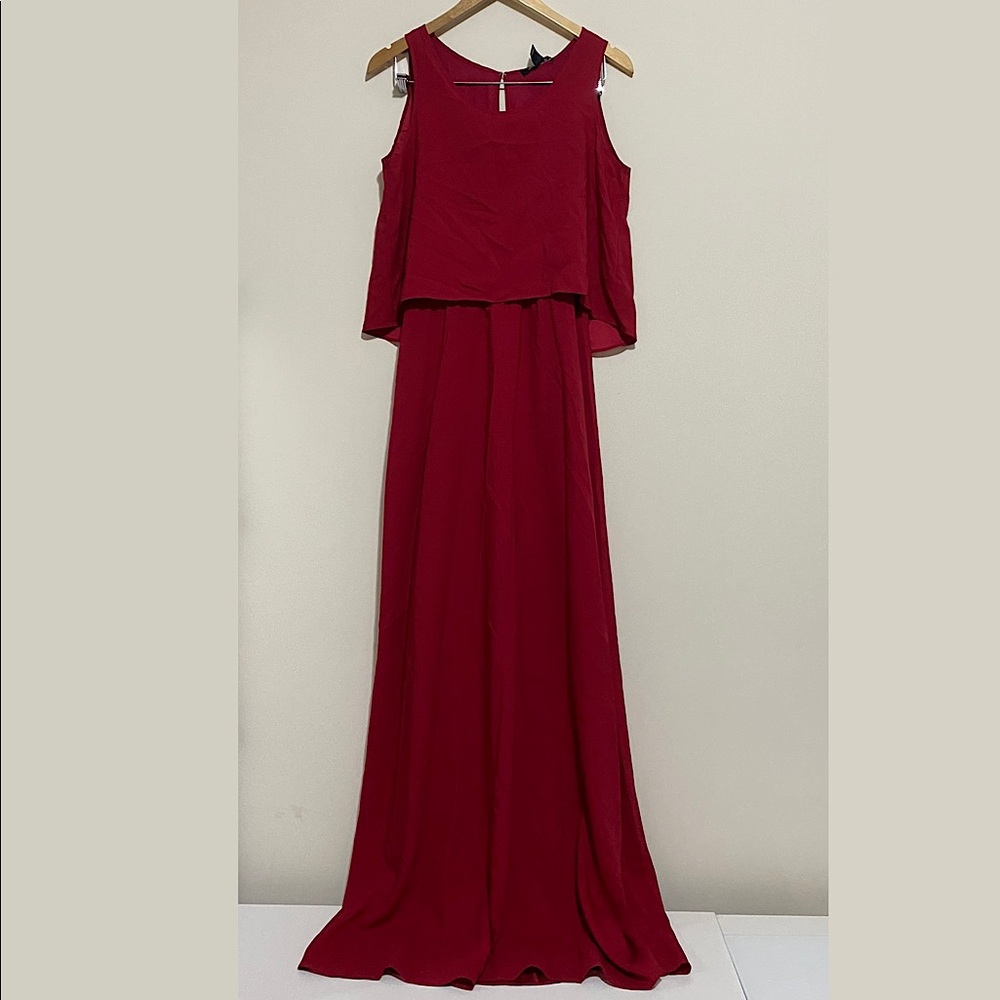 Kenneth Cole Maxi Dress Size 6 Red